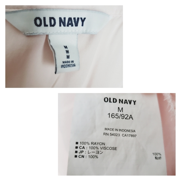 Old Navy Lightweight Sleeveless Buttondown Blouse - Picture 4 of 4